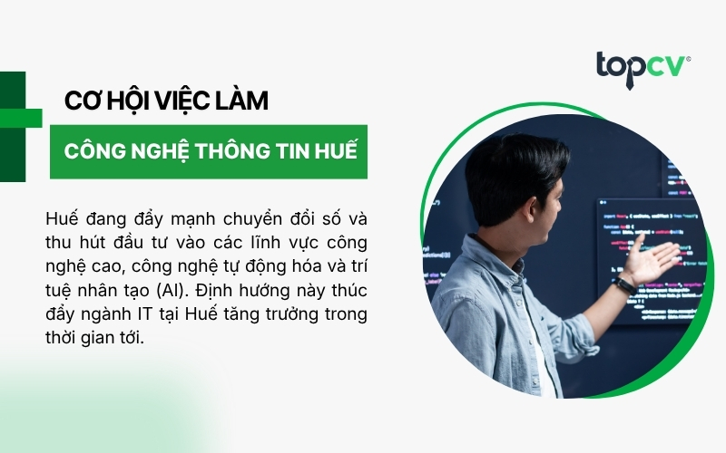 Cơ hội việc làm Công nghệ thông tin tại Huế