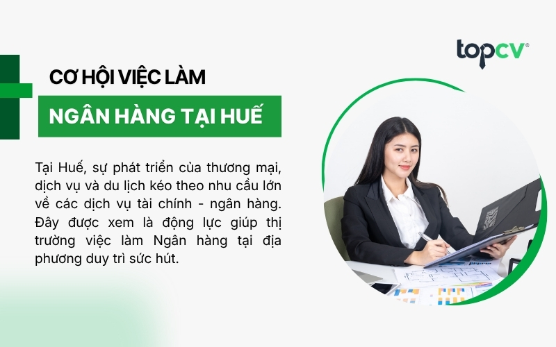 Cơ hội việc làm Ngân hàng tại Huế