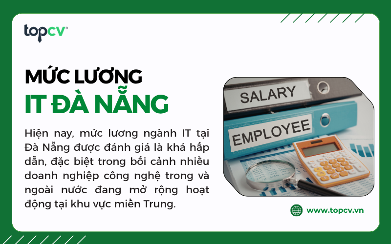 Mức lương ngành IT tại Đà Nẵng