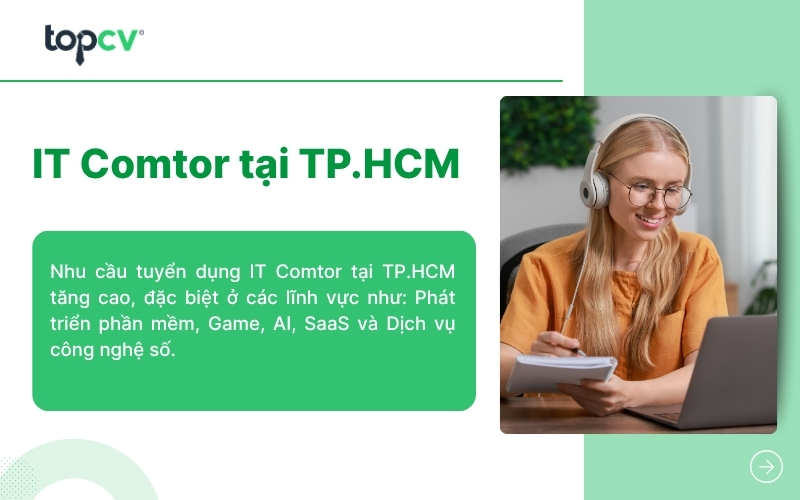 Cơ hội việc làm IT Comtor tại TP.HCM