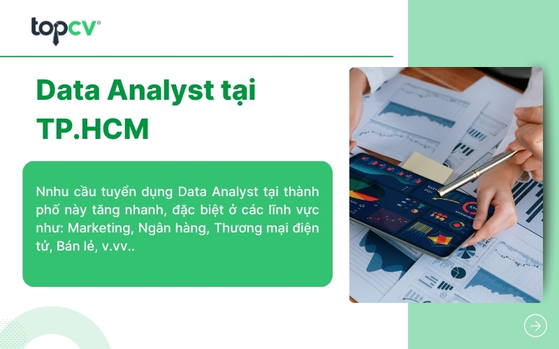 Cơ hội việc làm Data Analyst tại TP.HCM
