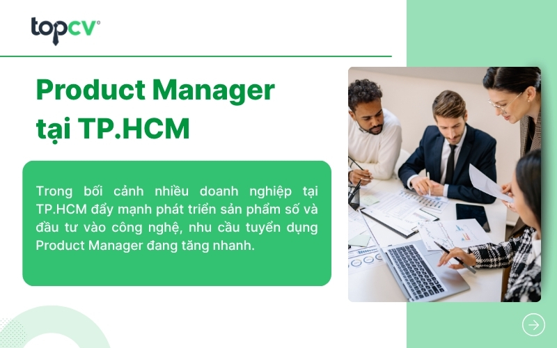 Cơ hội việc làm Product Manager tại TP.HCM