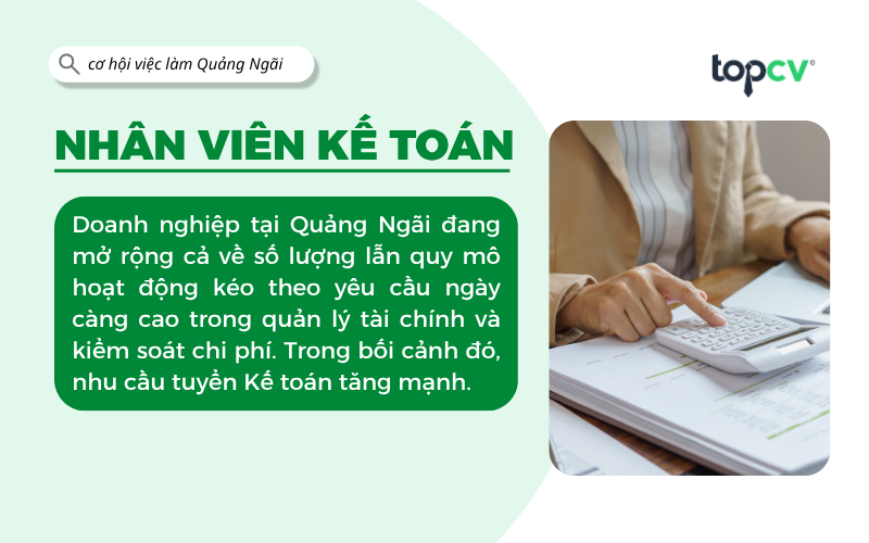 Việc làm Kế toán Quảng Ngãi