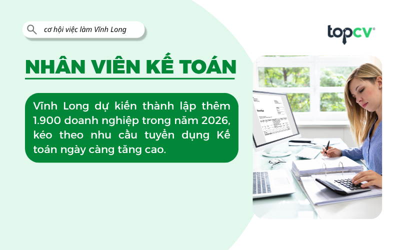 Việc làm Kế toán Vĩnh Long