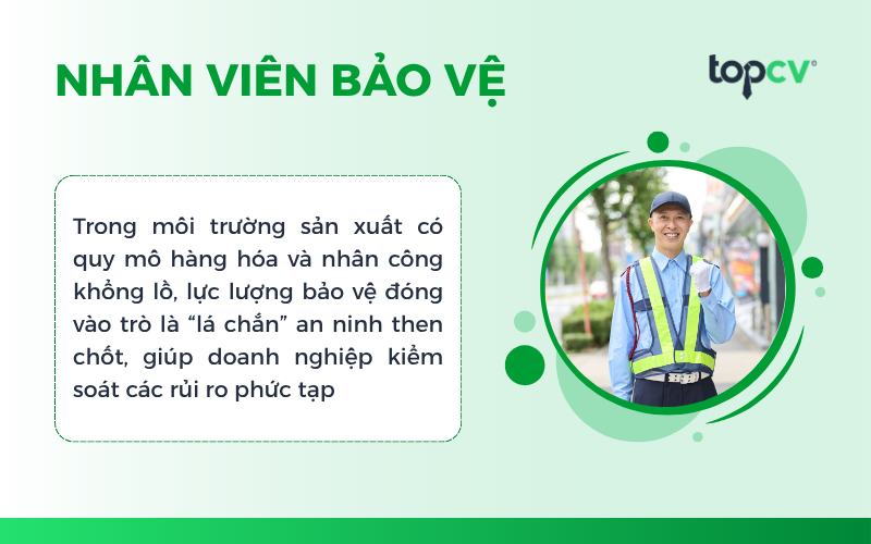 Nhân viên bảo vệ