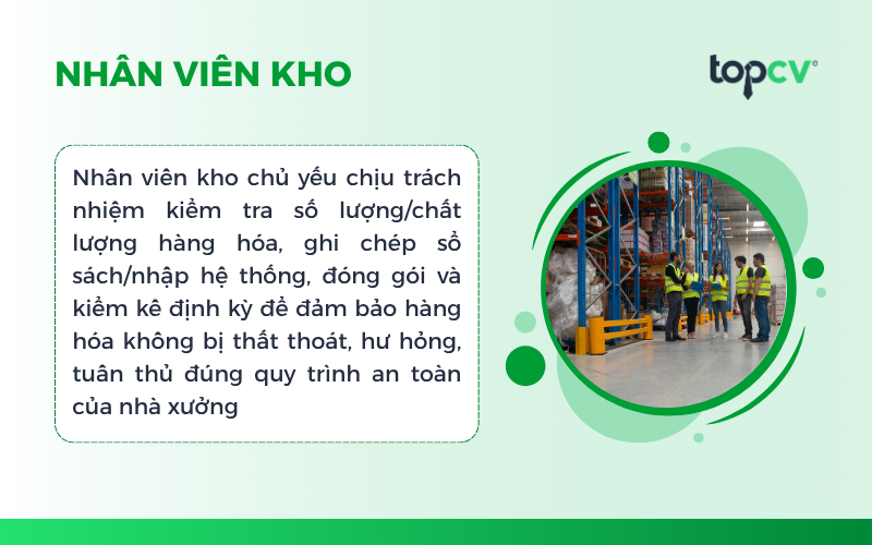 Nhan a viên kho