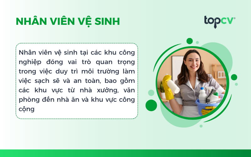 Nhân viên vệ sinh