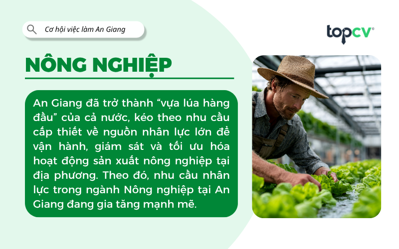 Việc làm Nông nghiệp An Giang