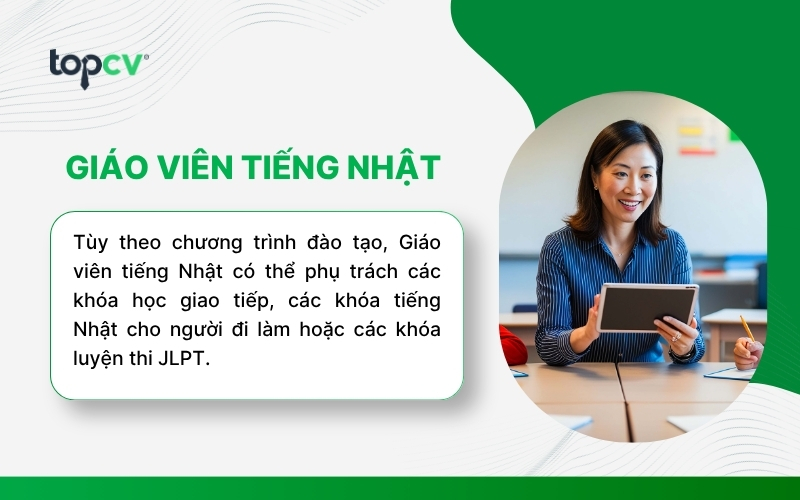 Cơ hội việc làm Giáo viên tiếng Nhật tại Đà Nẵng