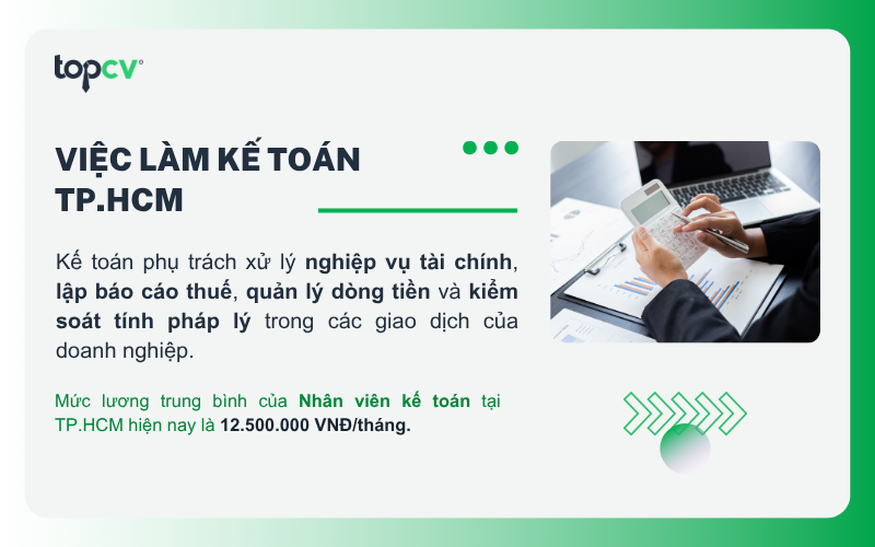 Việc làm Kế toán tại TP.HCM