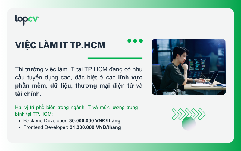Việc làm IT tại TP.HCM
