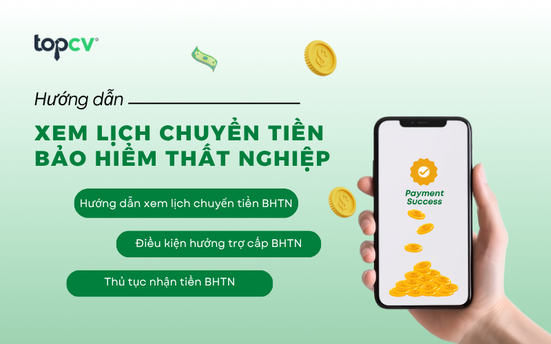 Hướng dẫn xem lịch chuyển tiền bảo hiểm thất nghiệp 2025 chi tiết