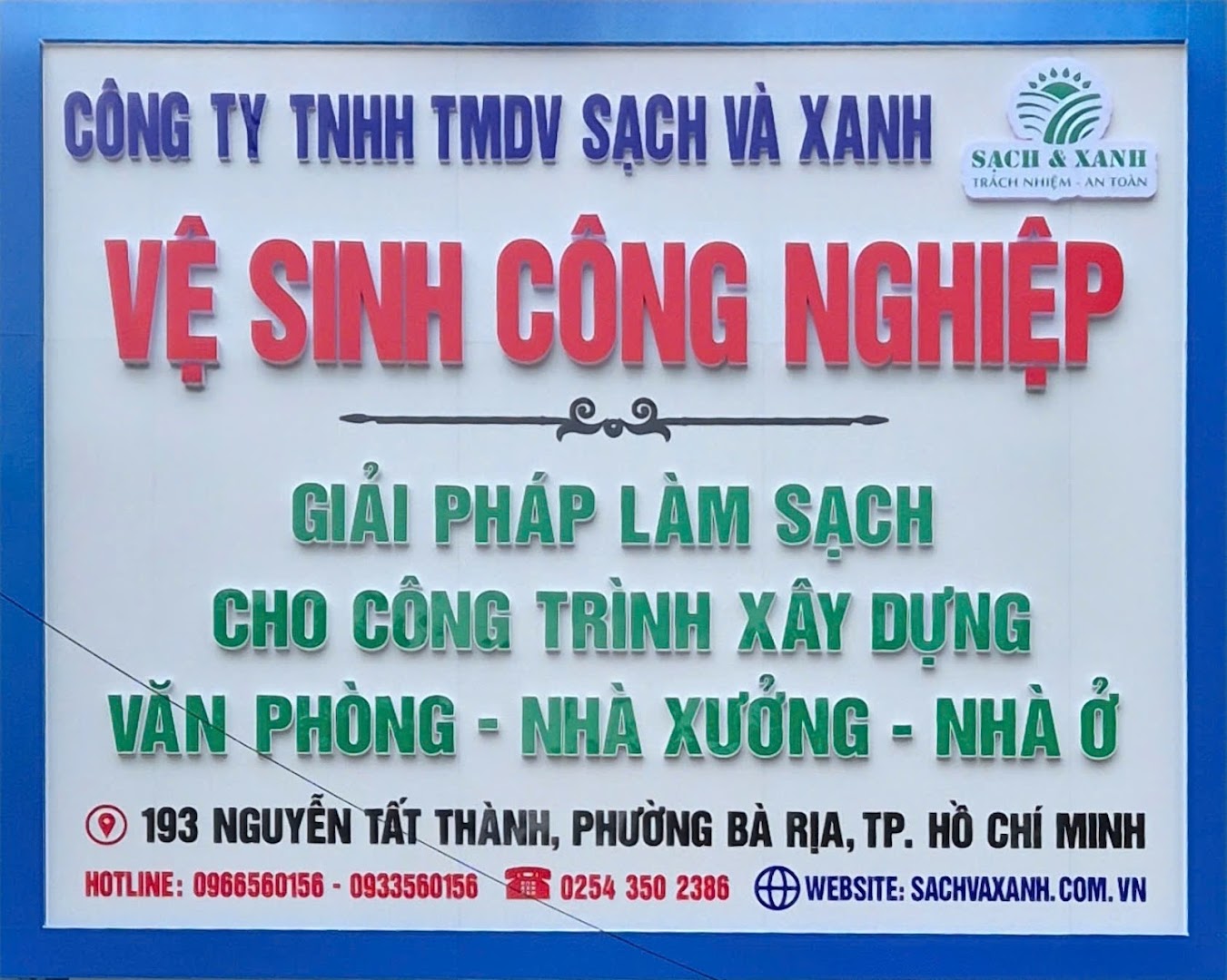 Hình ảnh công ty TNHH TMDV Sạch và Xanh 1