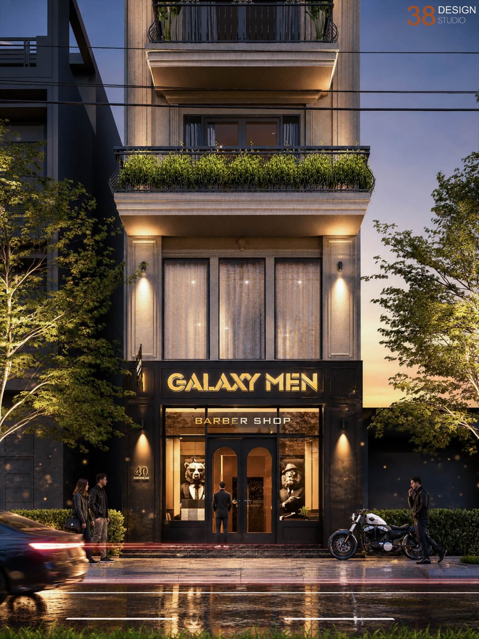 Hình ảnh HỘ KINH DOANH TÓC GALAXY MEN 2