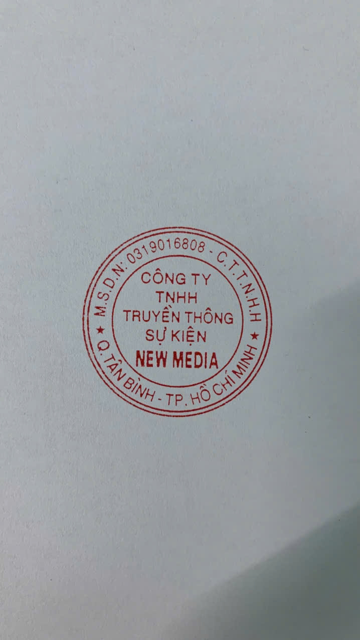 Hình ảnh CÔNG TY TNHH TRUYỀN THÔNG SỰ KIỆN NEW MEDIA 1