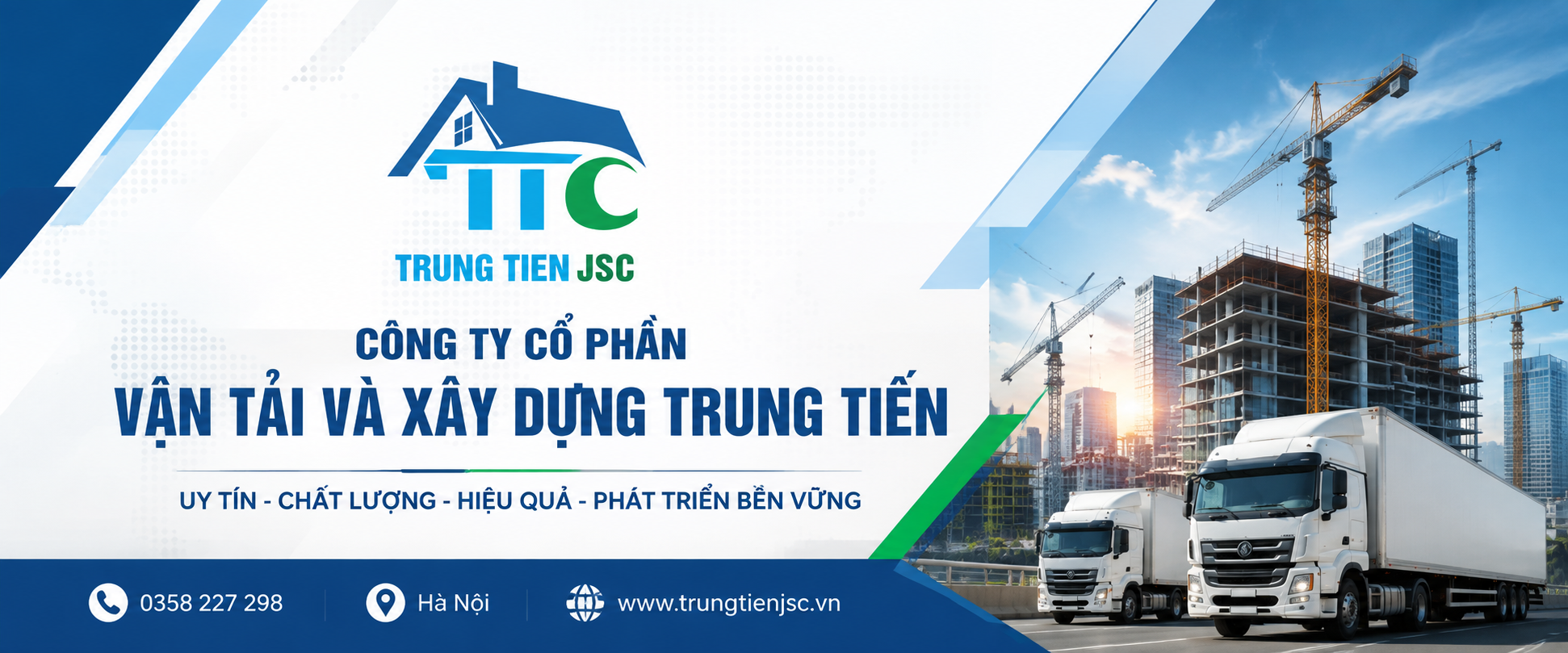 Hình ảnh CÔNG TY CỔ PHẦN VẬN TẢI VÀ XÂY DỰNG TRUNG TIẾN 1