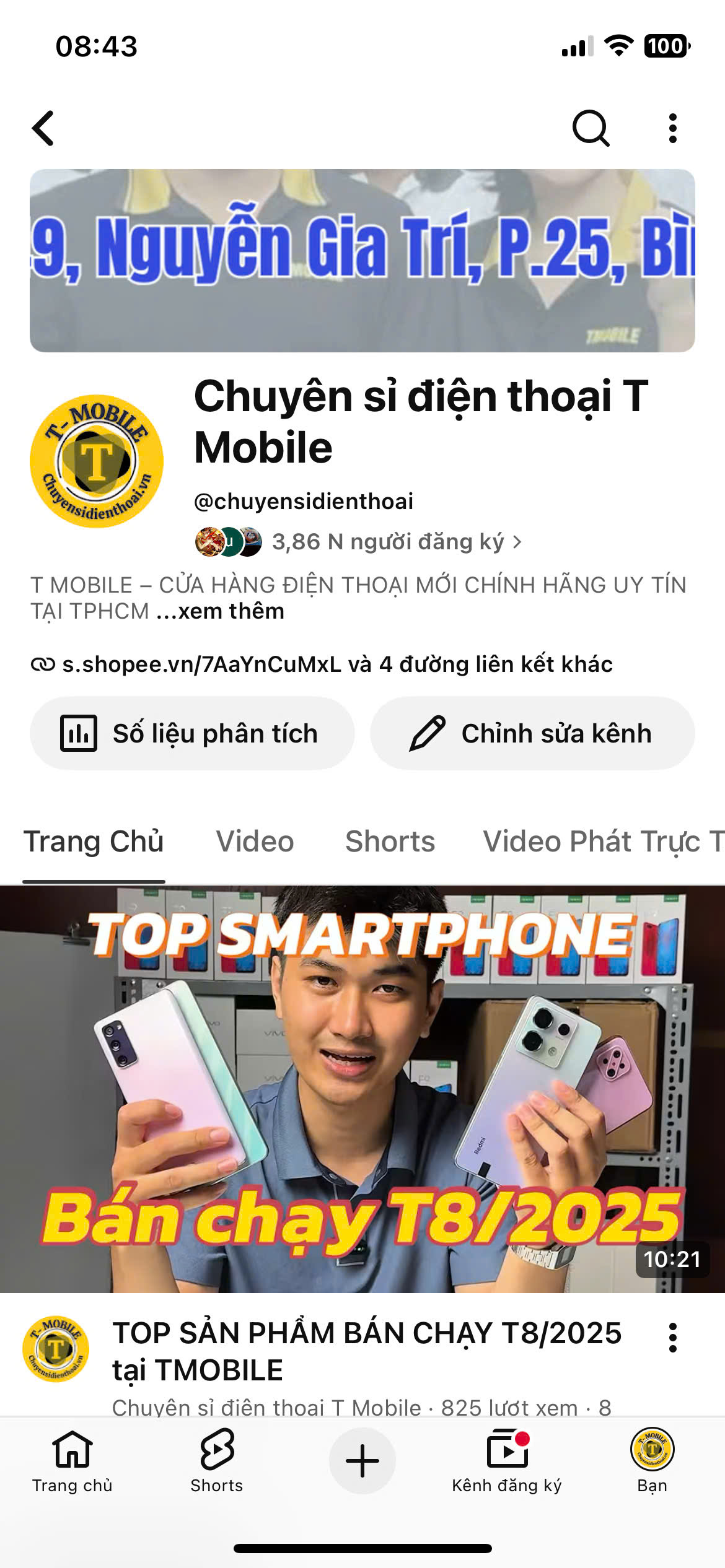 Hình ảnh Hộ Kinh Doanh VT TMOBILE 8