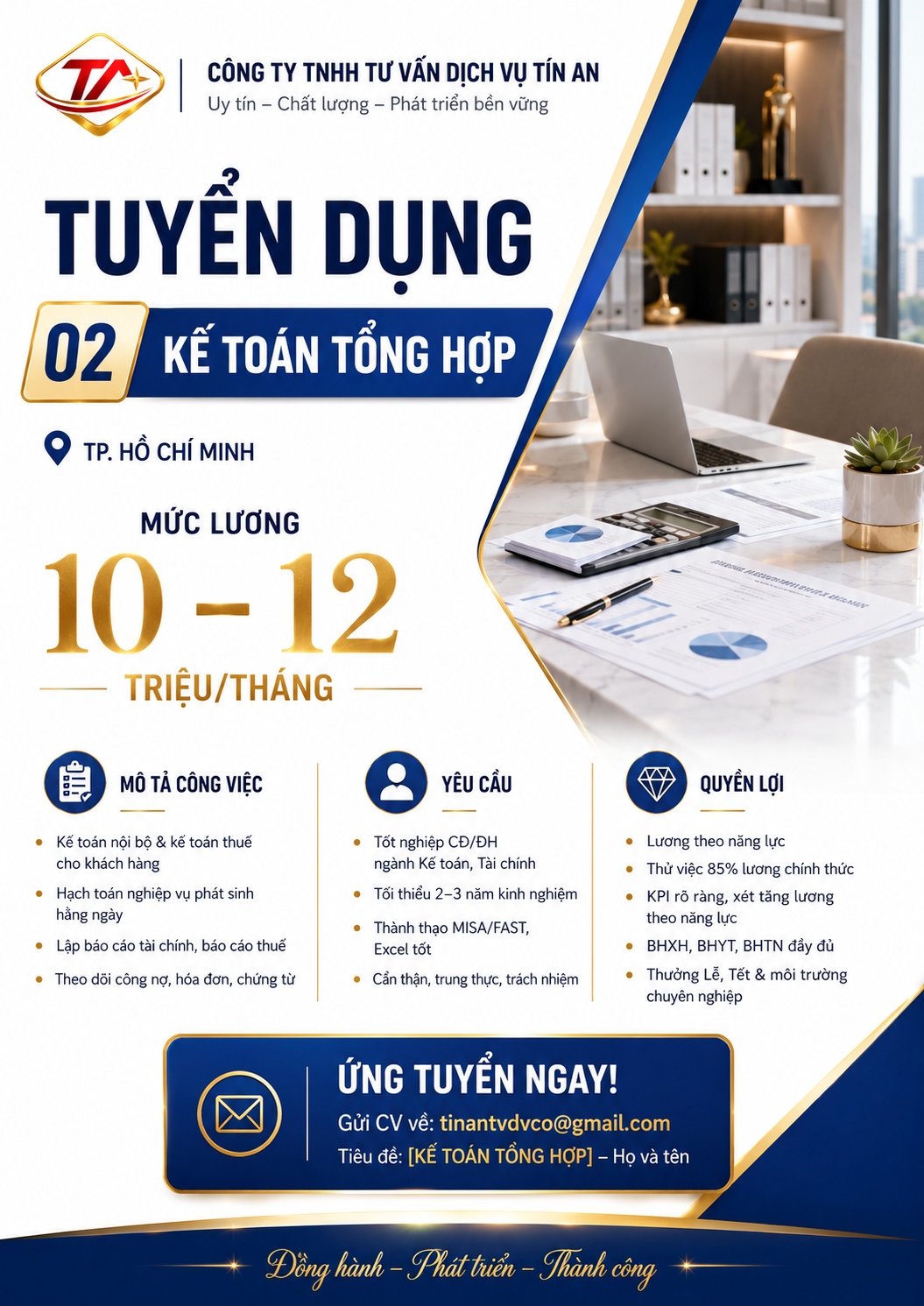 Hình ảnh CÔNG TY TNHH TƯ VÂN DỊCH VỤ TÍN AN 1