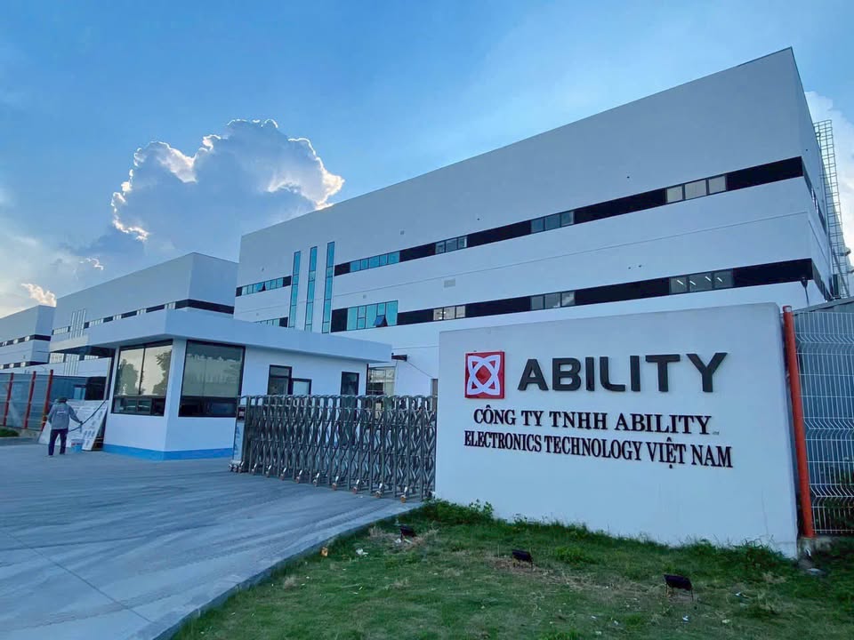 Hình ảnh CÔNG TY TNHH ABILITY ELECTRONICS TECHNOLOGY VIETNAM 1