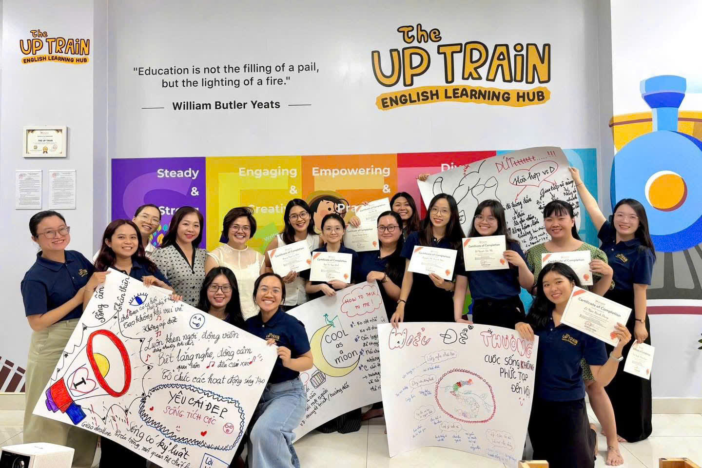 Hình ảnh CÔNG TY TNHH NGOẠI NGỮ THE UP TRAIN 1