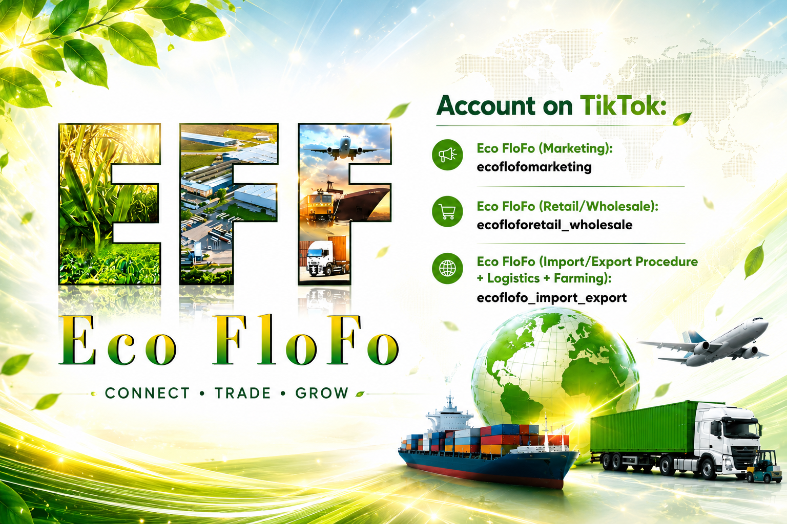 Hình ảnh CÔNG TY TNHH SẢN XUẤT VÀ THƯƠNG MẠI TOÀN CẦU ECO FLOFO 1