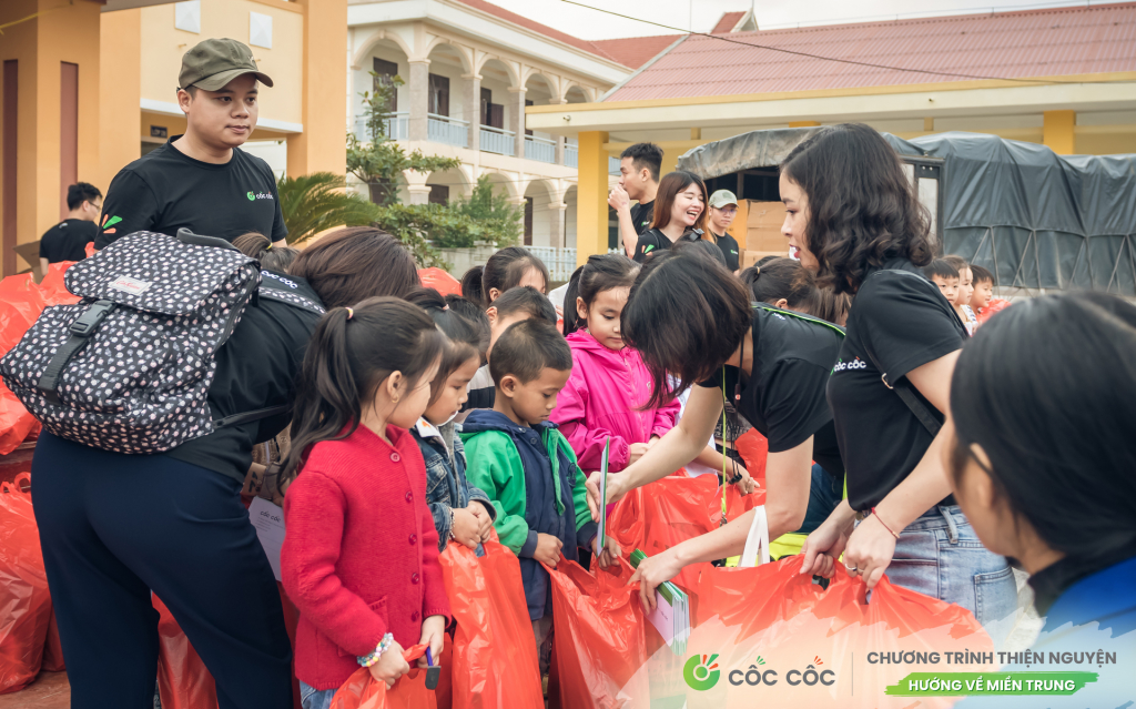 Cốc Cốc hướng về Miền Trung thân thương