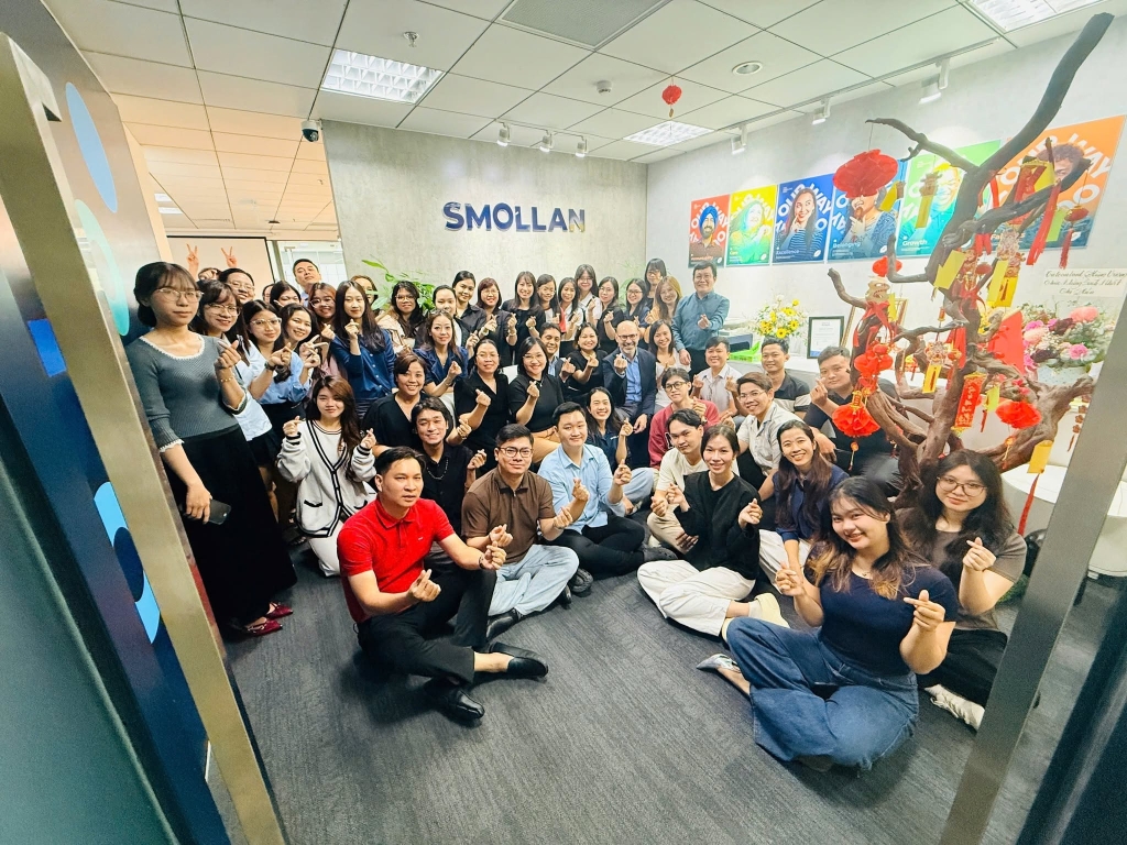 Vibrant Smollan team gathering
