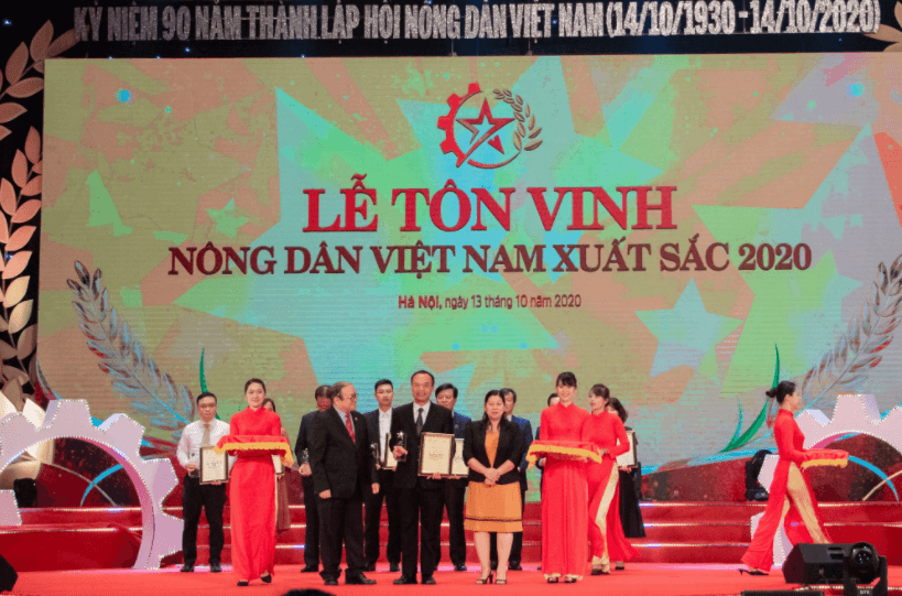 C.P. Việt Nam nhận danh hiệu “Doanh nghiệp đồng hành cùng nhà nông”