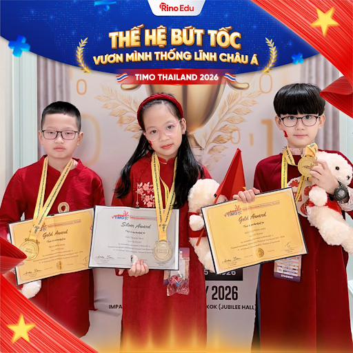 RinoEdu tại Vòng chung kết Quốc tế TIMO 2026