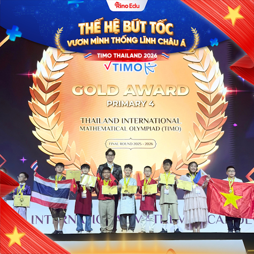 RinoEdu tại Vòng chung kết Quốc tế TIMO 2026