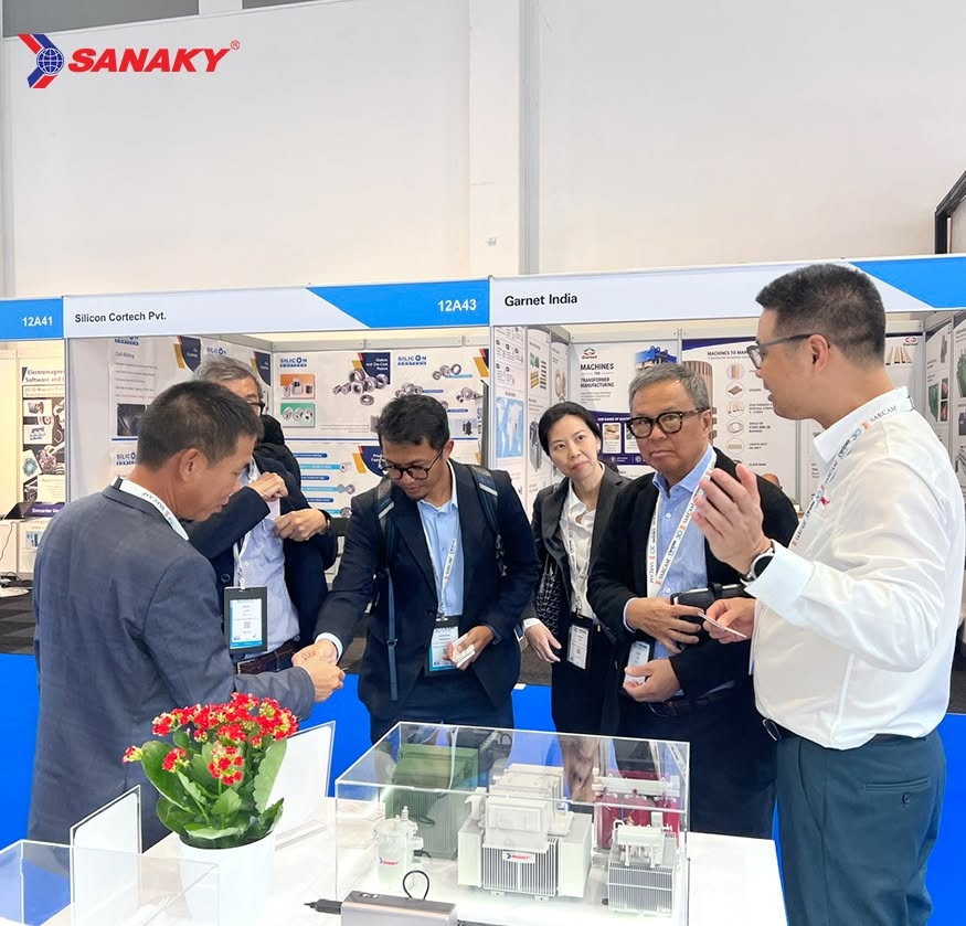 SANAKY KHẲNG ĐỊNH NĂNG LỰC SẢN XUẤT MÁY BIẾN ÁP TRÊN THỊ TRƯỜNG QUỐC TẾ TẠI CWIEME BERLIN 2026