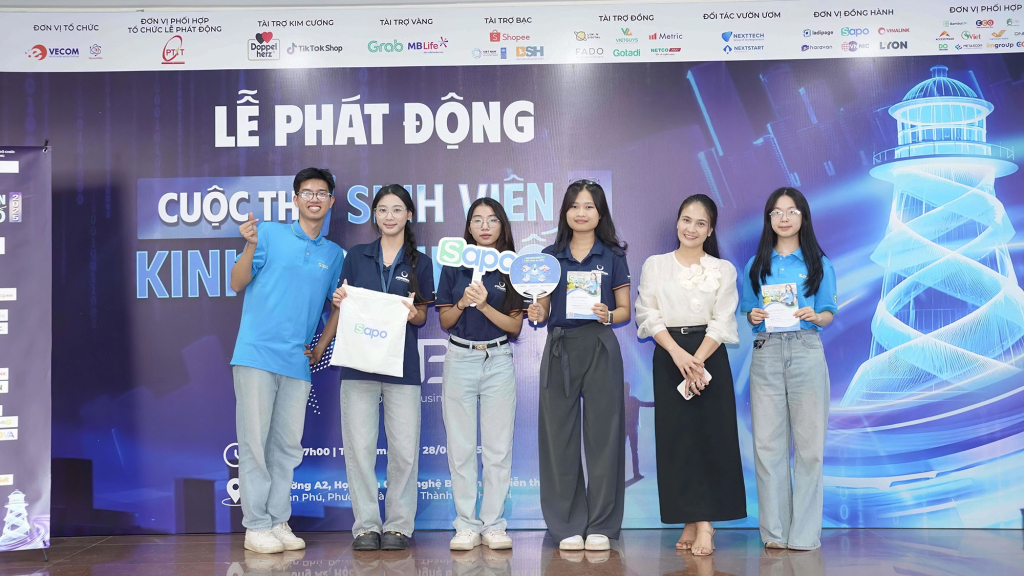 [VECOM x SAPO] Phát động cuộc thi “Sinh viên Kinh doanh số 2025”