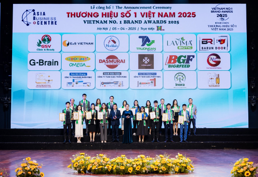 VINH DANH DƯỢC PHẨM E&S VIỆT NAM TẠI GIẢI THƯỞNG “THƯƠNG HIỆU SỐ 1 VIỆT NAM 2025