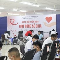 hiến máu nhân đạo tại công ty